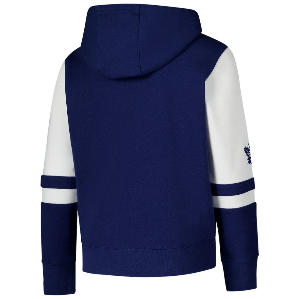 Toronto Maple Leafs Youth Face Off Full-Zip Hoodie - Blue | NHL online