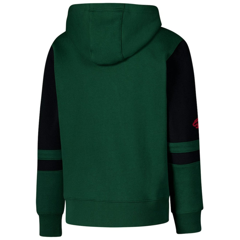 Minnesota Wild Youth Face Off Full-Zip Hoodie - Green | NHL Clearance
