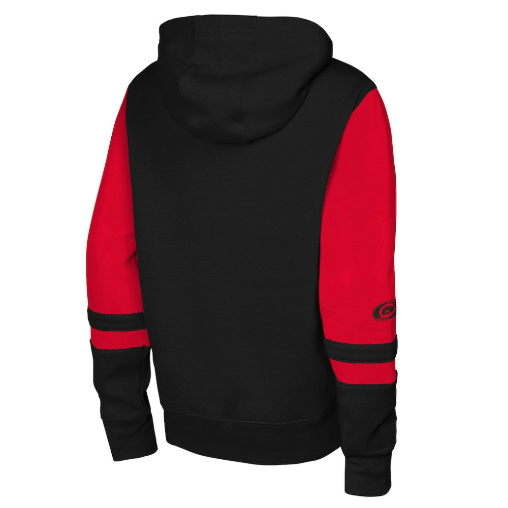Carolina Hurricanes Youth Face Off Full-Zip Hoodie - Black | NHL near me