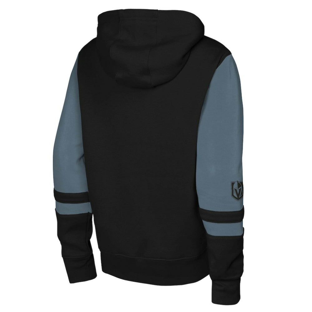 Vegas Golden Knights Youth Face Off Full-Zip Hoodie - Black | NHL near me