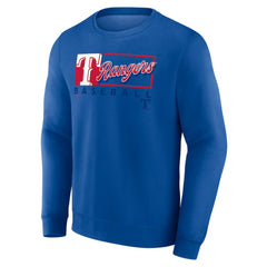 Texas Rangers Profile Big & Tall Pullover Sweatshirt Outlet