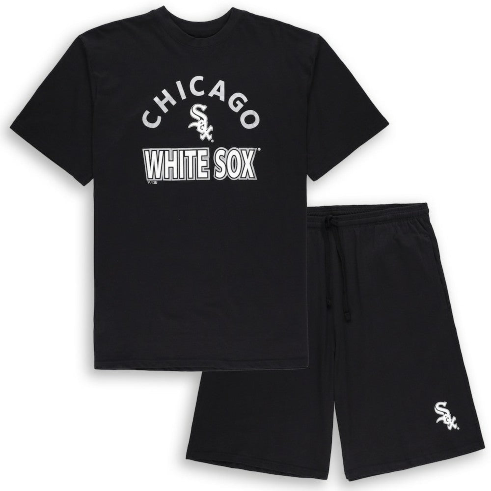 Chicago White Sox Profile Big & Tall T-Shirt & Shorts Combo Set Outlet