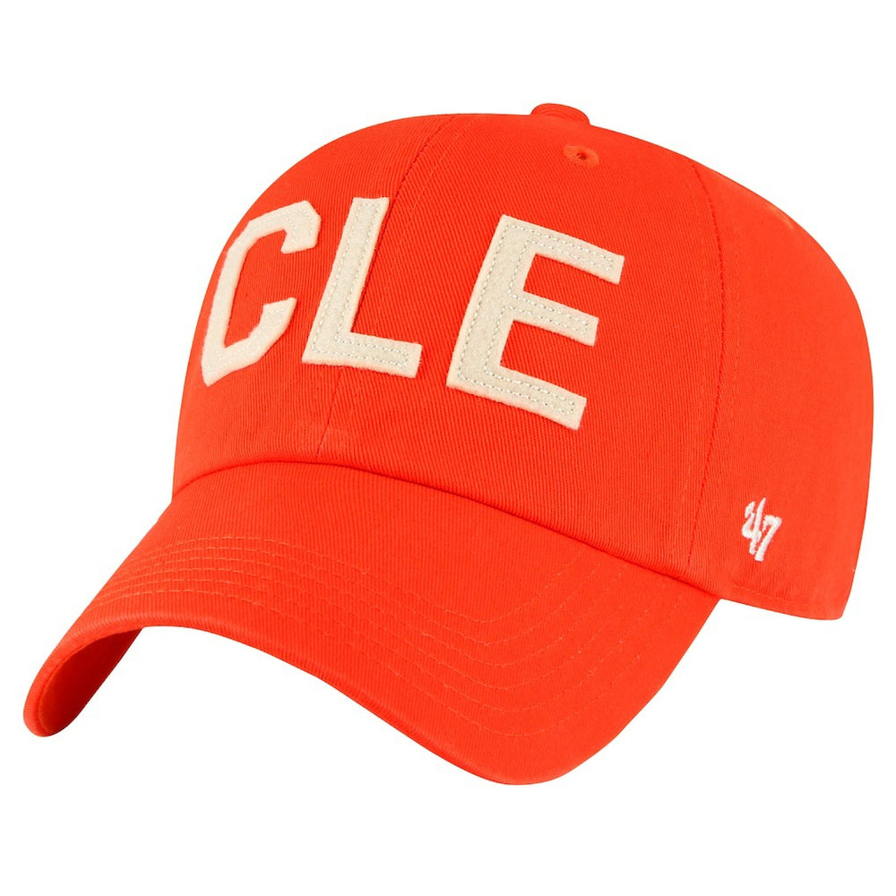 Cleveland Browns '47 Women's Finely Clean Up Adjustable Hat - Orange - 47 brand
