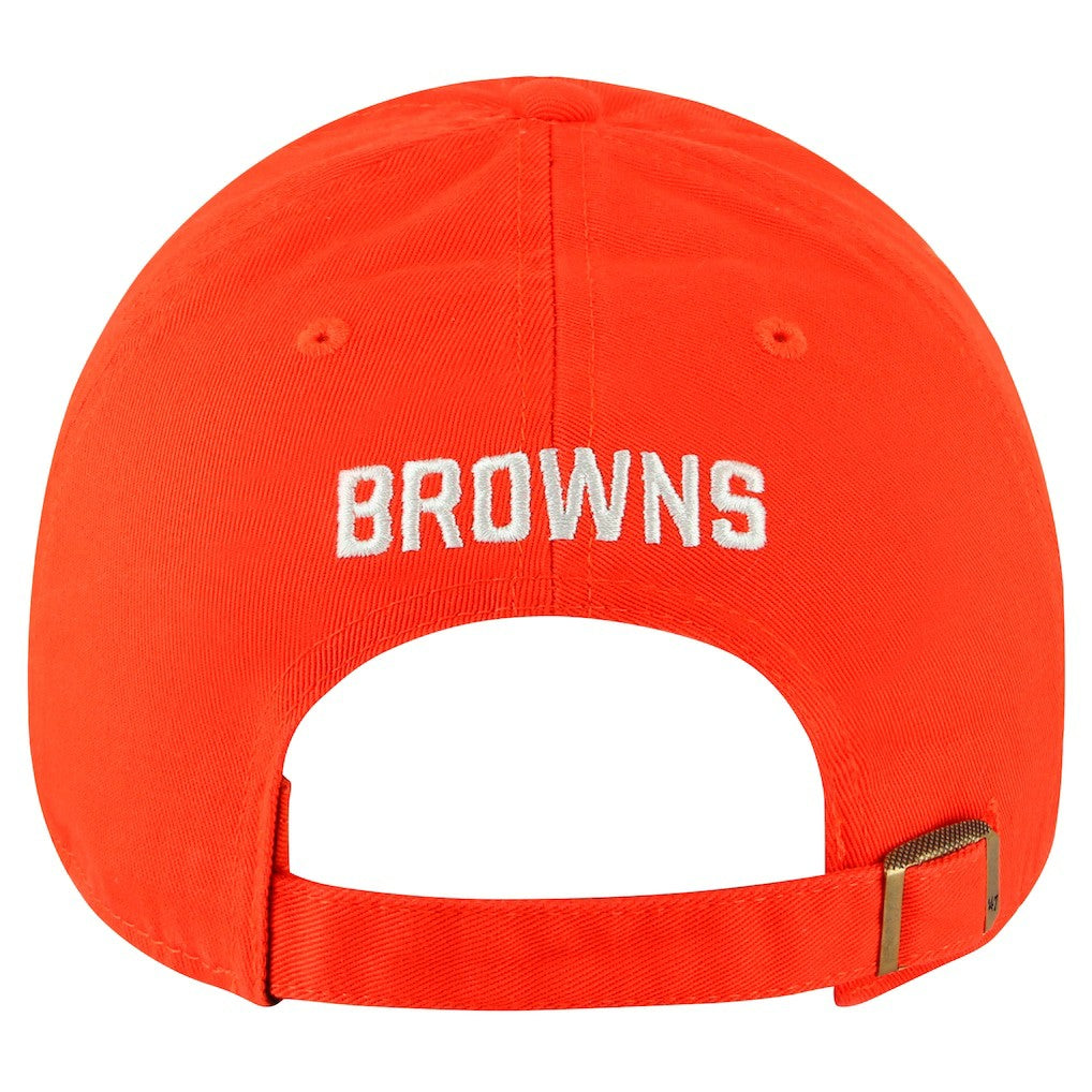 Cleveland Browns '47 Women's Finely Clean Up Adjustable Hat - Orange - 47 brand