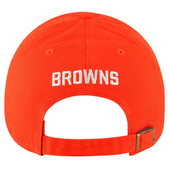 Cleveland Browns '47 Women's Finely Clean Up Adjustable Hat - Orange - 47 brand