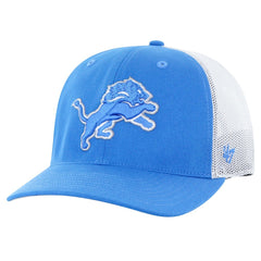 Detroit Lions '47 Youth Trucker Adjustable Hat - Blue/White - 47 brand