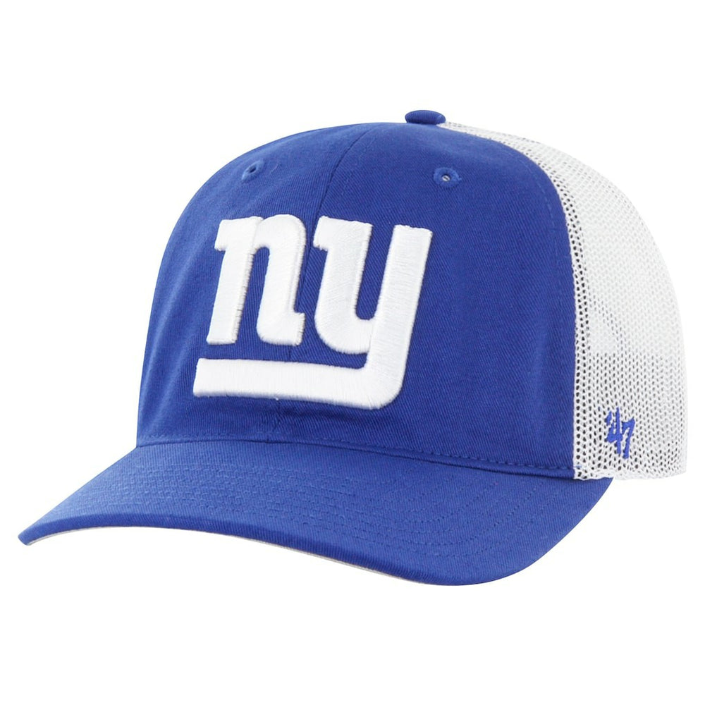 New York Giants '47 Youth Trucker Adjustable Hat - Royal/White - 47 brand