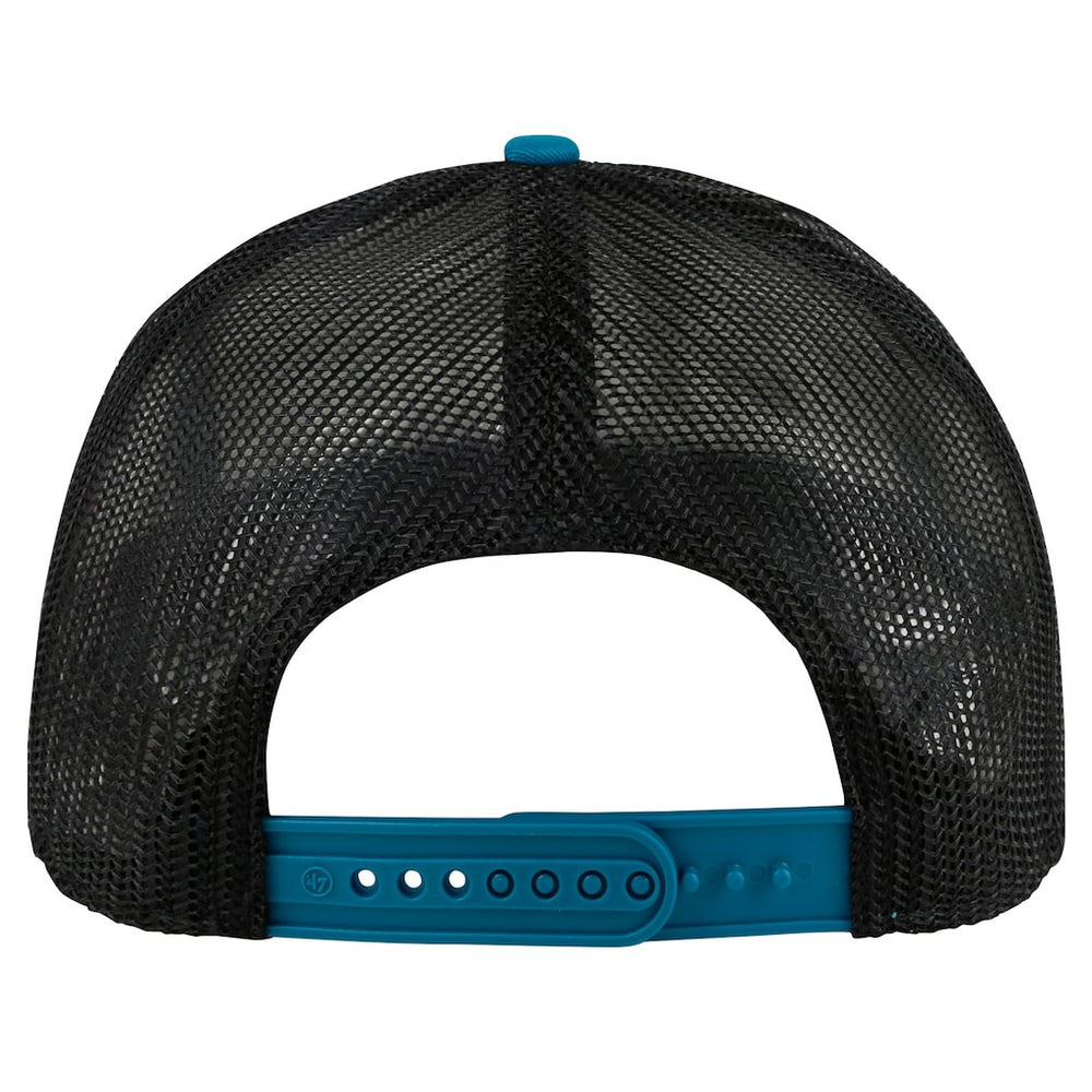 Jacksonville Jaguars '47 Youth Trucker Adjustable Hat - White/Teal - 47 brand