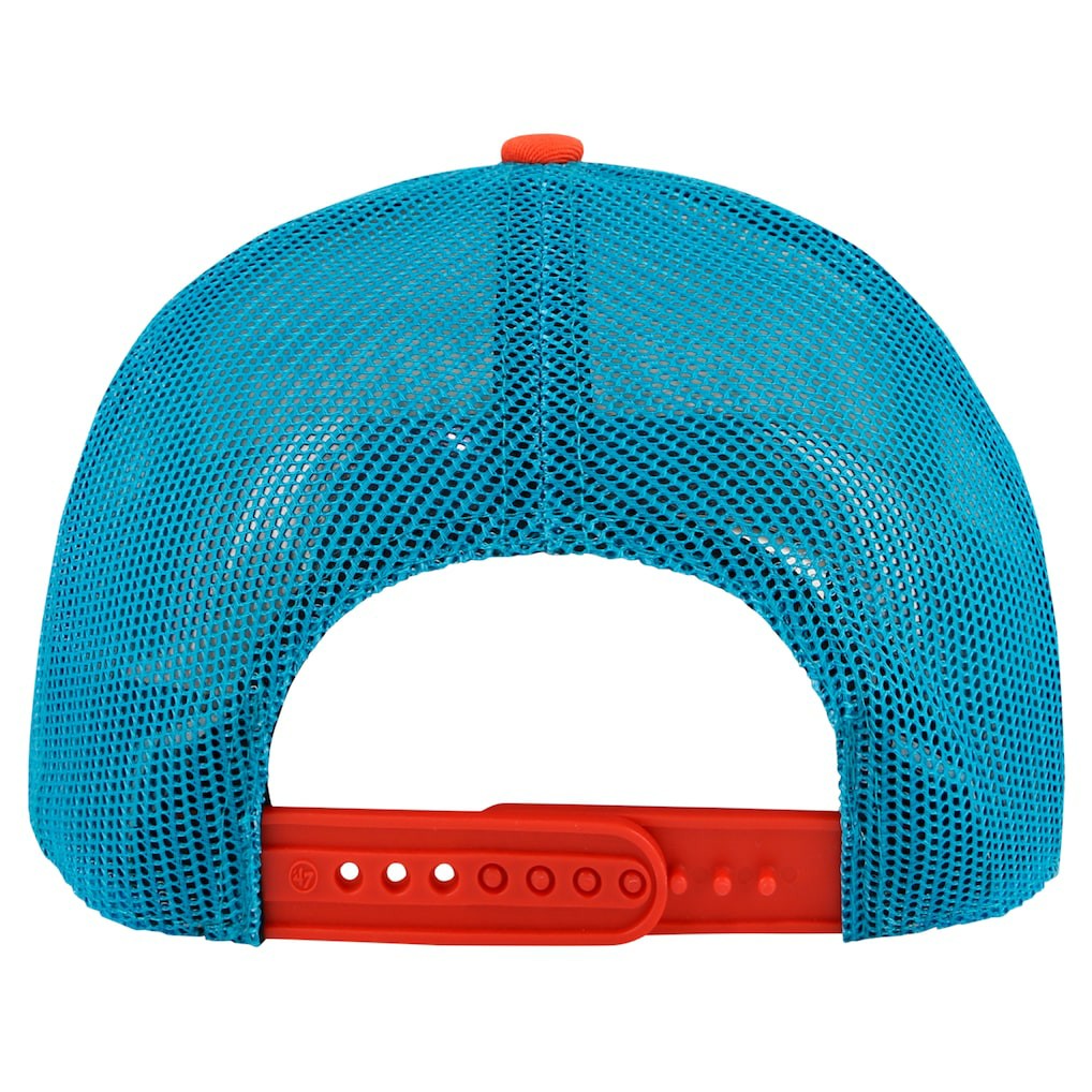 Miami Dolphins '47 Youth Trucker Adjustable Hat - White/Orange - 47 brand