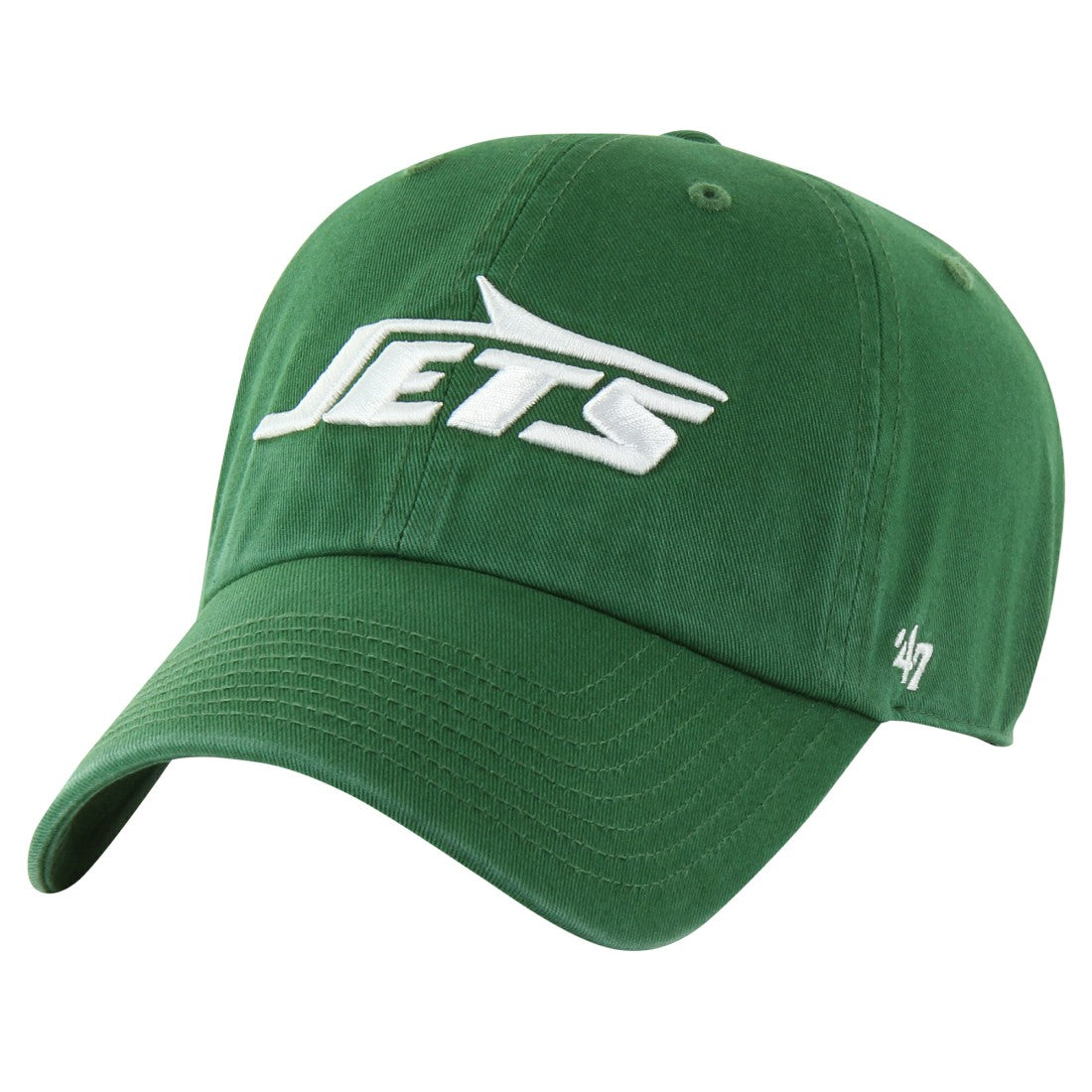 New York Jets '47 Youth Logo Clean Up Adjustable Hat - Green - 47 brand