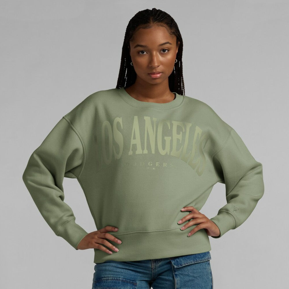 Los Angeles Dodgers Fanatics Women's Elements Flow Pullover Sweatshirt Online