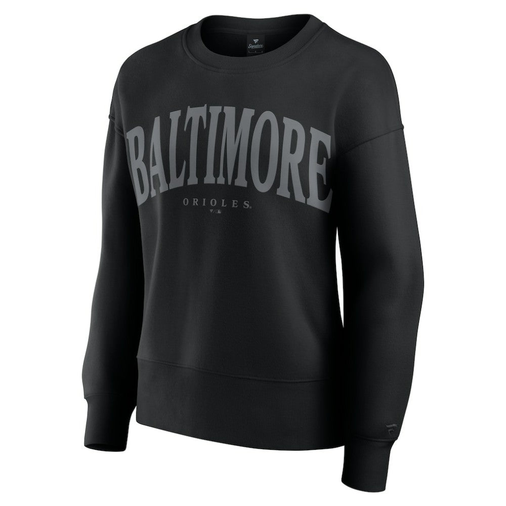Baltimore Orioles Fanatics Women's Elements Flow Pullover Sweatshirt Outlet