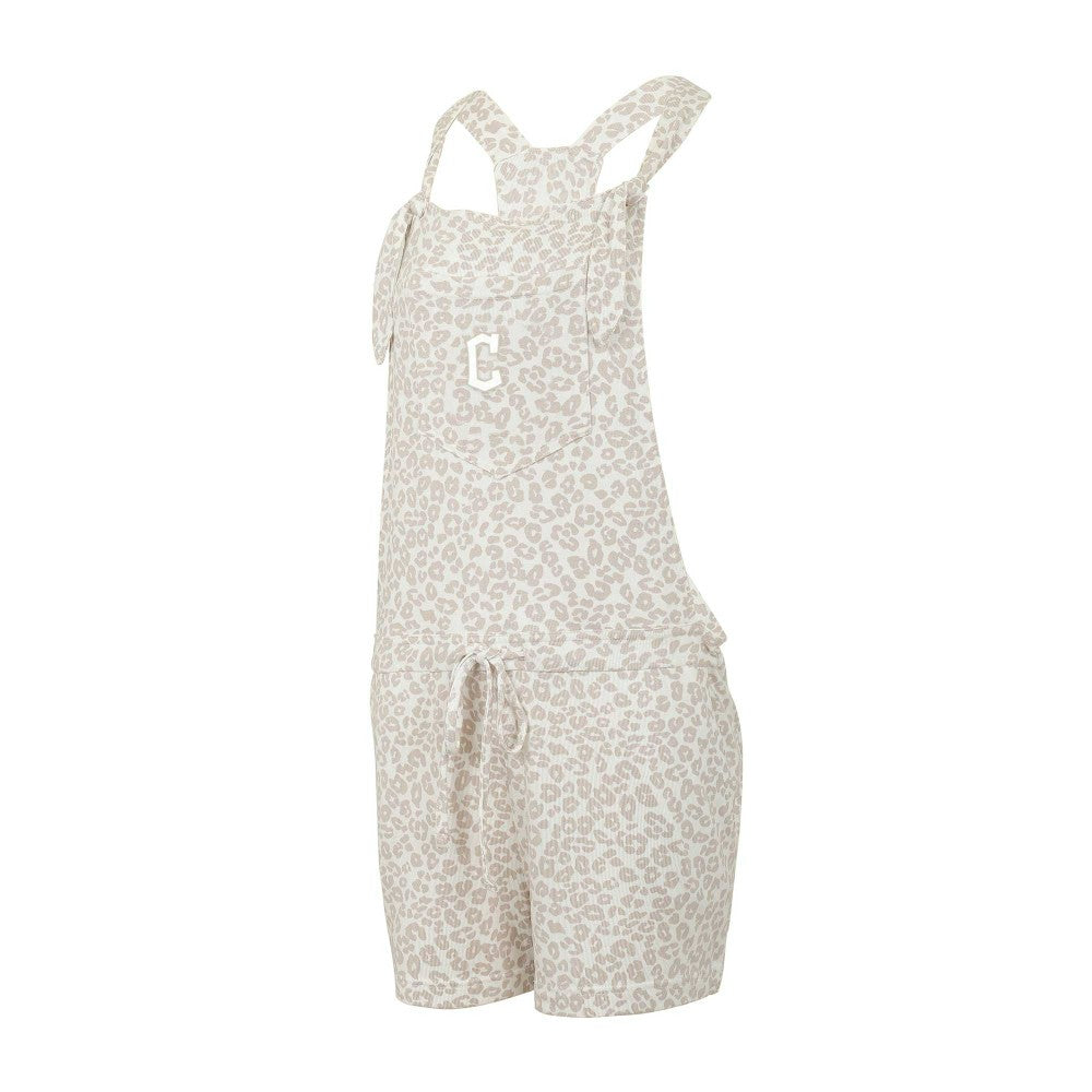Cleveland Guardians Concepts Sport Women's Montana Hacci Knit Romper Overalls Outlet