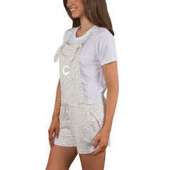 Cincinnati Reds Concepts Sport Women's Montana Hacci Knit Romper Overalls Online