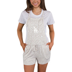 Los Angeles Dodgers Concepts Sport Women's Montana Hacci Knit Romper Overalls Near Me