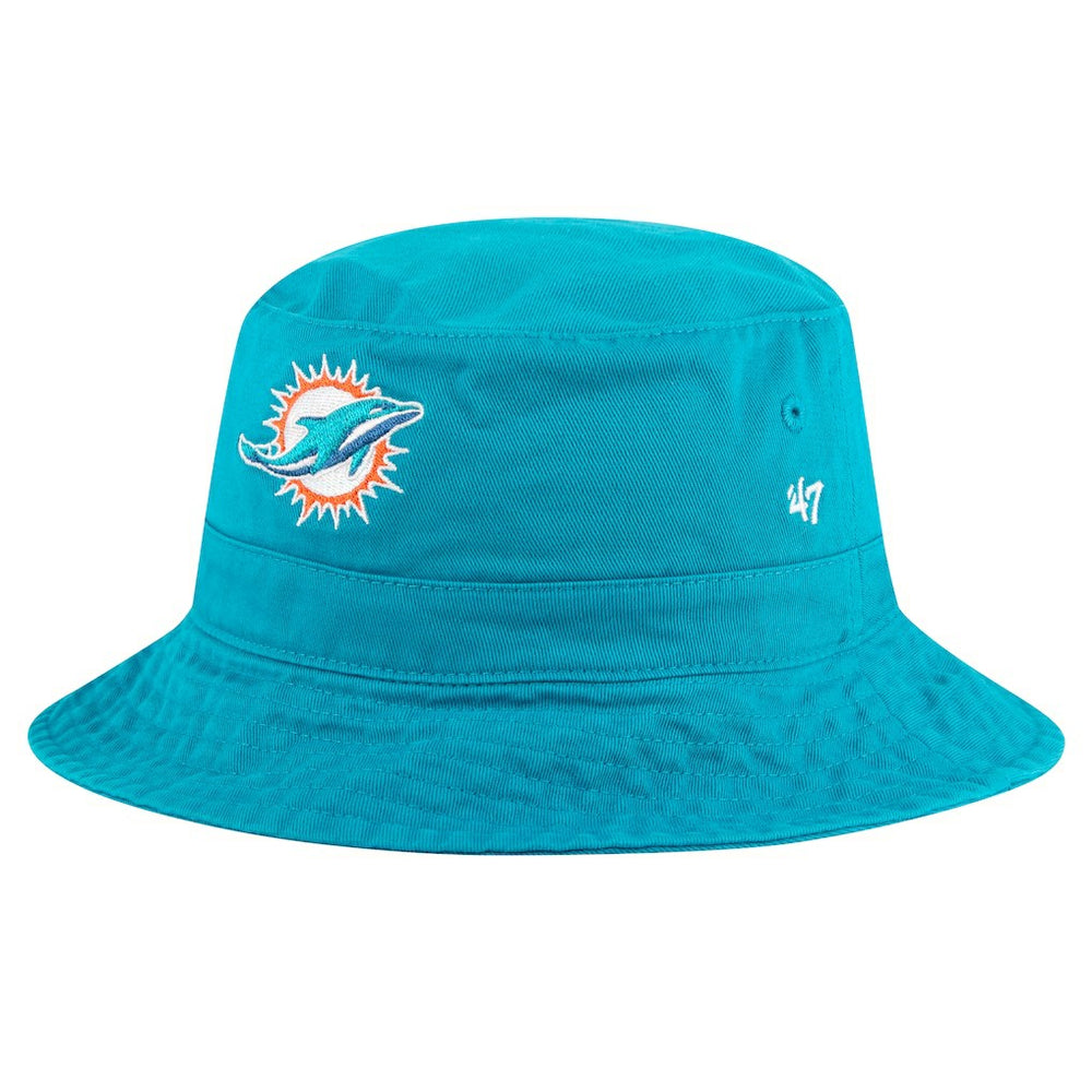 Miami Dolphins '47 Primary Bucket Hat - Aqua - 47 brand