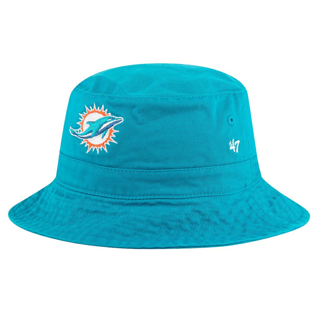 Miami Dolphins '47 Primary Bucket Hat - Aqua - 47 brand