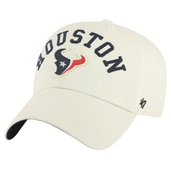 Houston Texans '47 Clubhouse Faber Clean Up Adjustable Hat - Cream - 47 brand