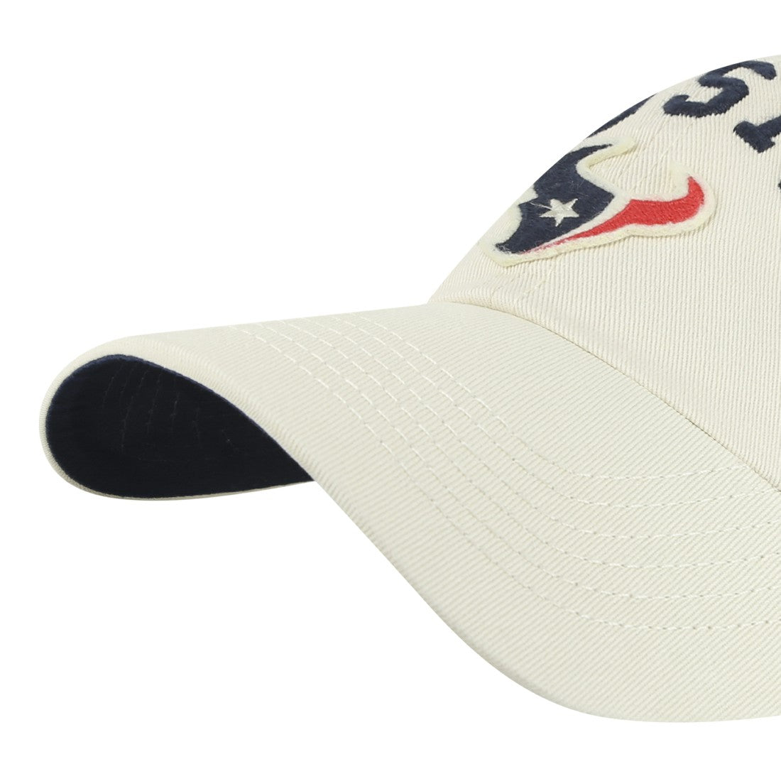 Houston Texans '47 Clubhouse Faber Clean Up Adjustable Hat - Cream - 47 brand