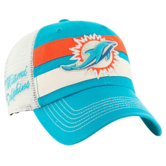 Miami Dolphins '47 Clubhouse Boon Clean-Up Trucker Adjustable Hat - Aqua - 47 brand