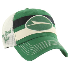 New York Jets '47 Clubhouse Boon Clean-Up Trucker Adjustable Hat - Kelly Green - 47 brand