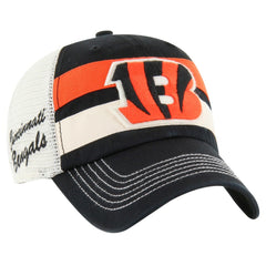 Cincinnati Bengals '47 Clubhouse Boon Clean-Up Trucker Adjustable Hat - Black - 47 brand