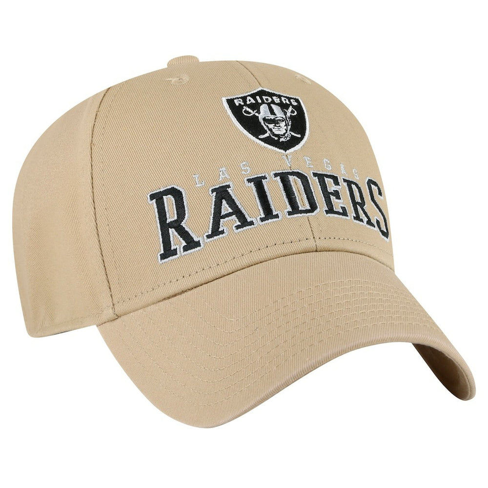 Las Vegas Raiders '47 Powell MVP Adjustable Hat - Khaki - 47 brand