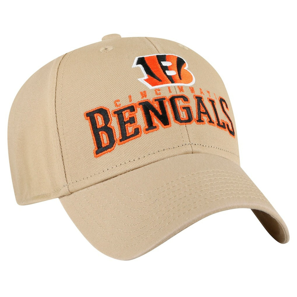 Cincinnati Bengals '47 Powell MVP Adjustable Hat - Khaki - 47 brand