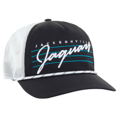 Jacksonville Jaguars '47 Downburst Relaxed Hitch Trucker Adjustable Hat - Black/White - 47 brand