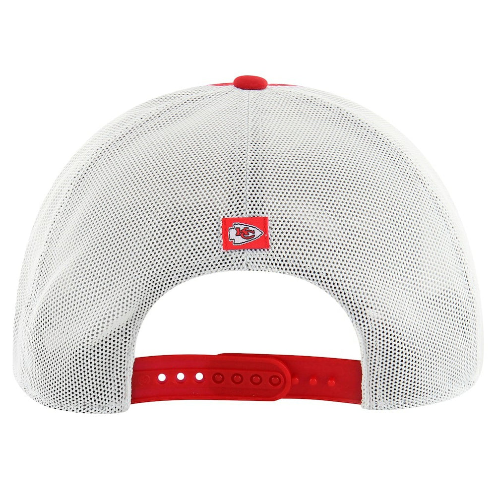 Kansas City Chiefs '47 Downburst Relaxed Hitch Trucker Adjustable Hat - Red/White - 47 brand