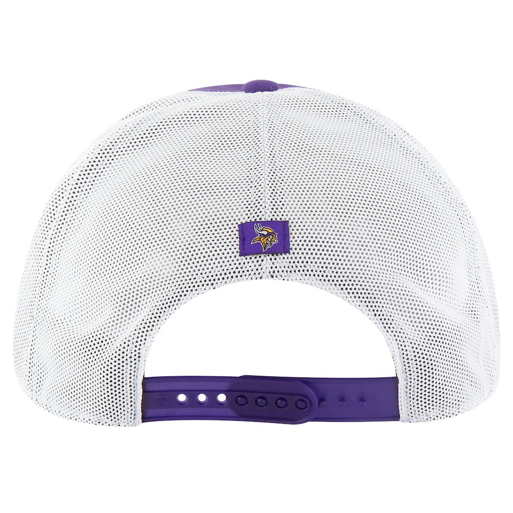 Minnesota Vikings '47 Downburst Relaxed Hitch Trucker Adjustable Hat - Purple/White - 47 brand