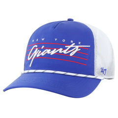 New York Giants '47 Downburst Relaxed Hitch Trucker Adjustable Hat - Royal/White - 47 brand