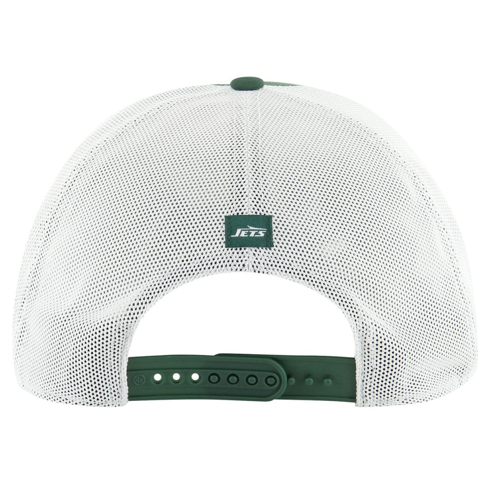 New York Jets '47 Downburst Relaxed Hitch Trucker Adjustable Hat - Green/White - 47 brand
