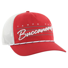 Tampa Bay Buccaneers '47 Downburst Relaxed Hitch Trucker Adjustable Hat - Red/White - 47 brand