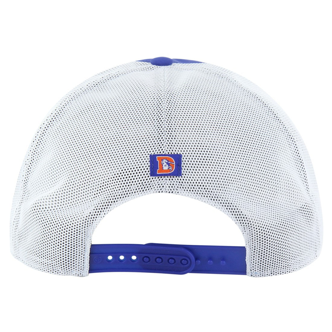 Denver Broncos '47 Downburst Relaxed Hitch Trucker Adjustable Hat - Royal/White - 47 brand