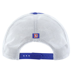 Denver Broncos '47 Downburst Relaxed Hitch Trucker Adjustable Hat - Royal/White - 47 brand