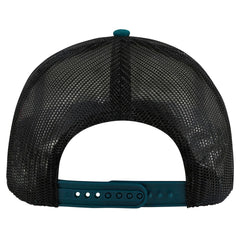 Philadelphia Eagles '47 Stack Line Hitch Trucker Adjustable Hat - White/Midnight Green - 47 brand