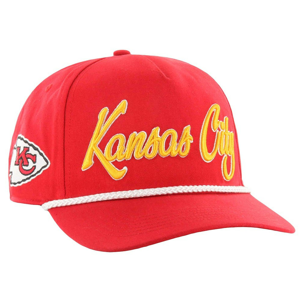 Kansas City Chiefs '47 Overhand Hitch Adjustable Hat - Red - 47 brand