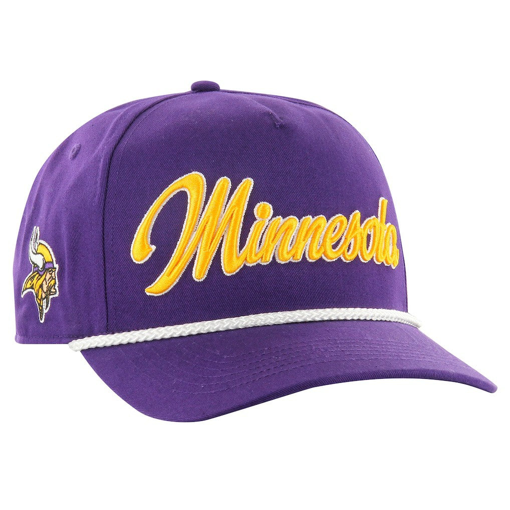 Minnesota Vikings '47 Overhand Hitch Adjustable Hat - Purple - 47 brand