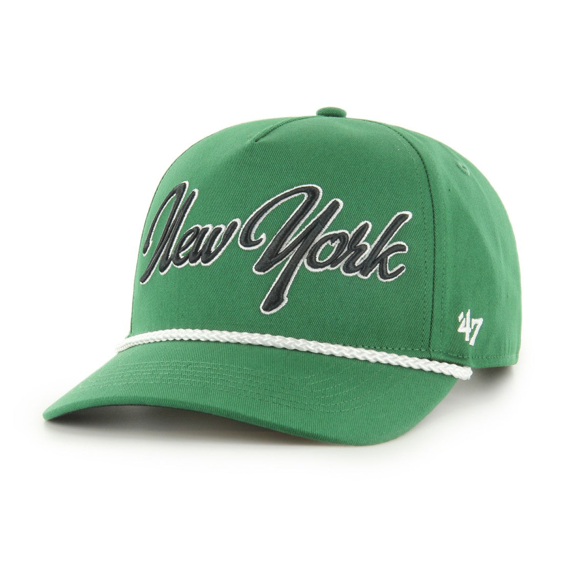 New York Jets '47 Overhand Hitch Adjustable Hat - Green - 47 brand