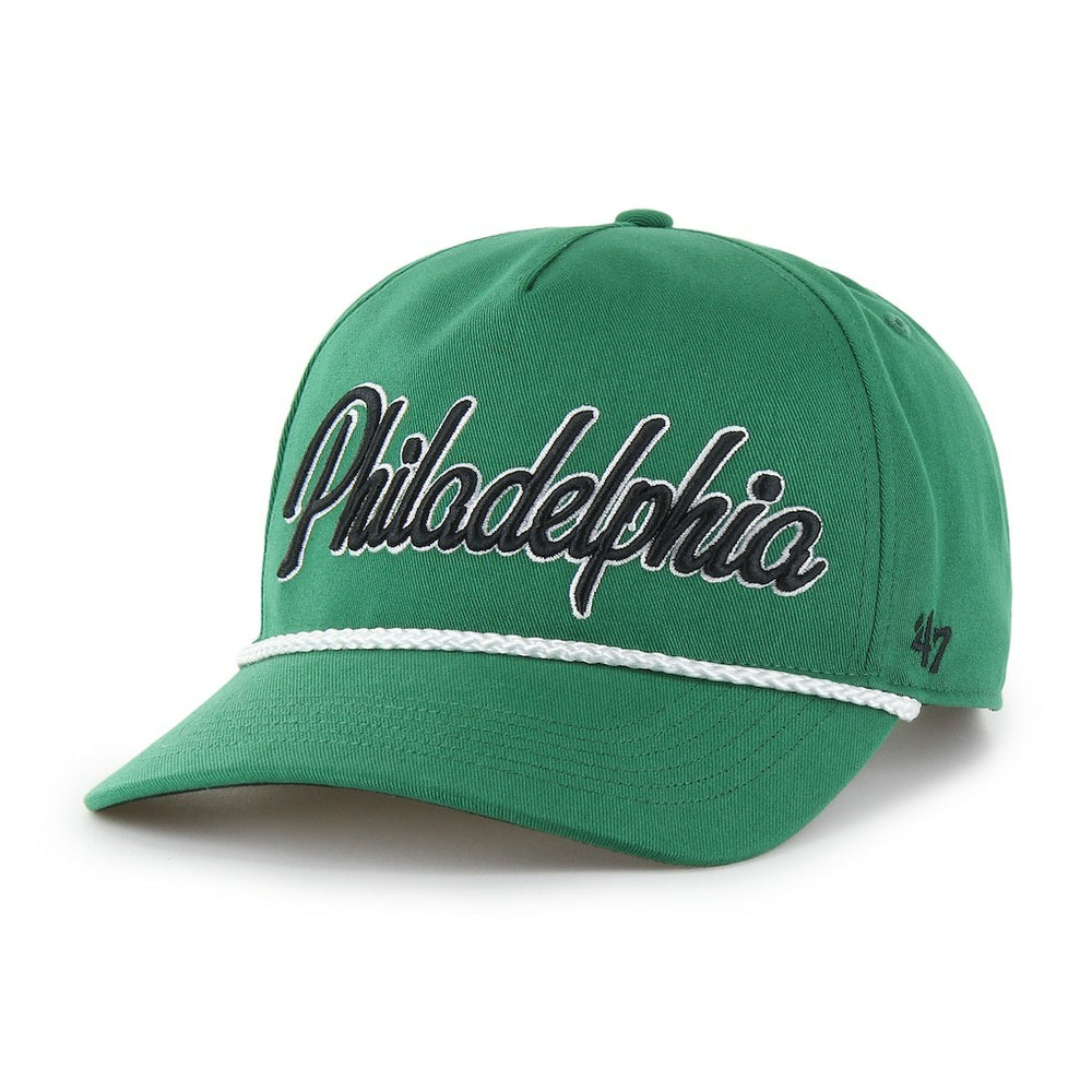 Philadelphia Eagles '47 Overhand Hitch Adjustable Hat - Kelly Green - 47 brand
