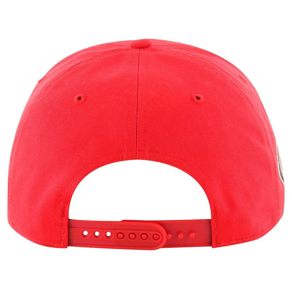 San Francisco 49ers '47 Overhand Hitch Adjustable Hat - Scarlet - 47 brand
