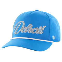 Detroit Lions '47 Overhand Hitch Adjustable Hat - Blue - 47 brand