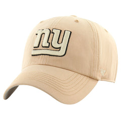 New York Giants '47 Dusted Relaxed Franchise Fitted Hat - Khaki - 47 brand
