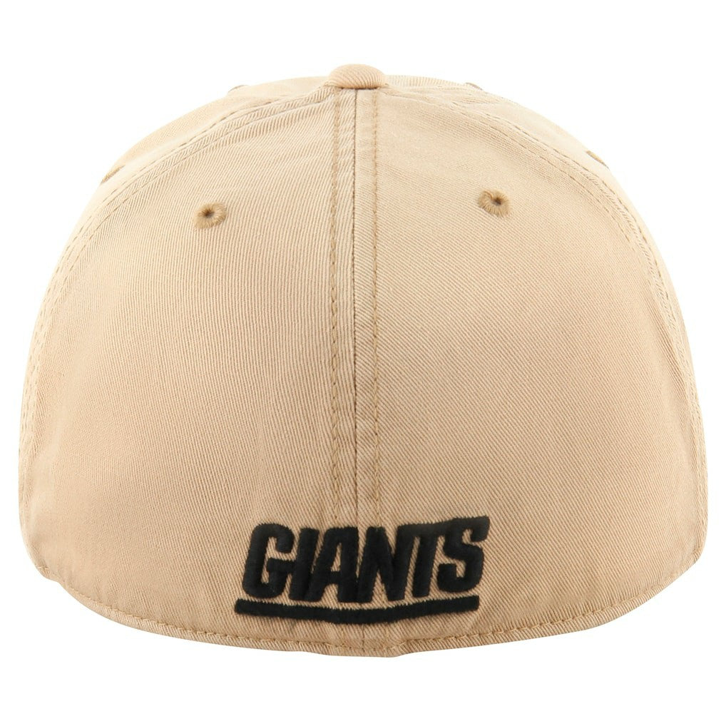 New York Giants '47 Dusted Relaxed Franchise Fitted Hat - Khaki - 47 brand
