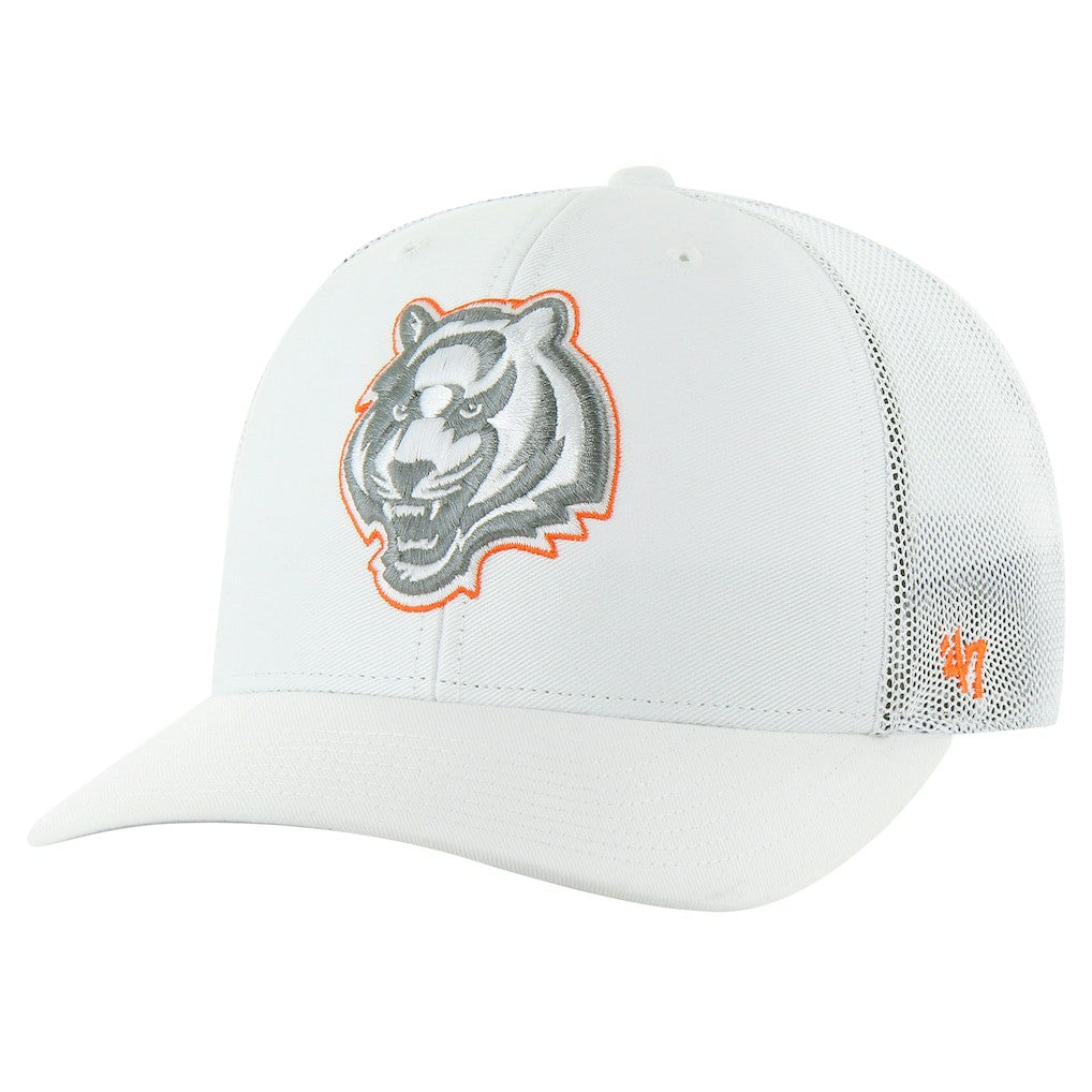 Cincinnati Bengals '47 Snowball Trophy Stretch Fit Hat - White - 47 brand