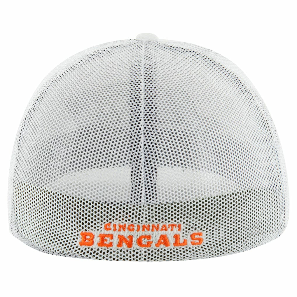Cincinnati Bengals '47 Snowball Trophy Stretch Fit Hat - White - 47 brand