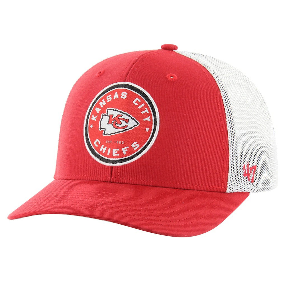 Kansas City Chiefs '47 Disclose Trophy Stretch Fit Hat - Red - 47 brand