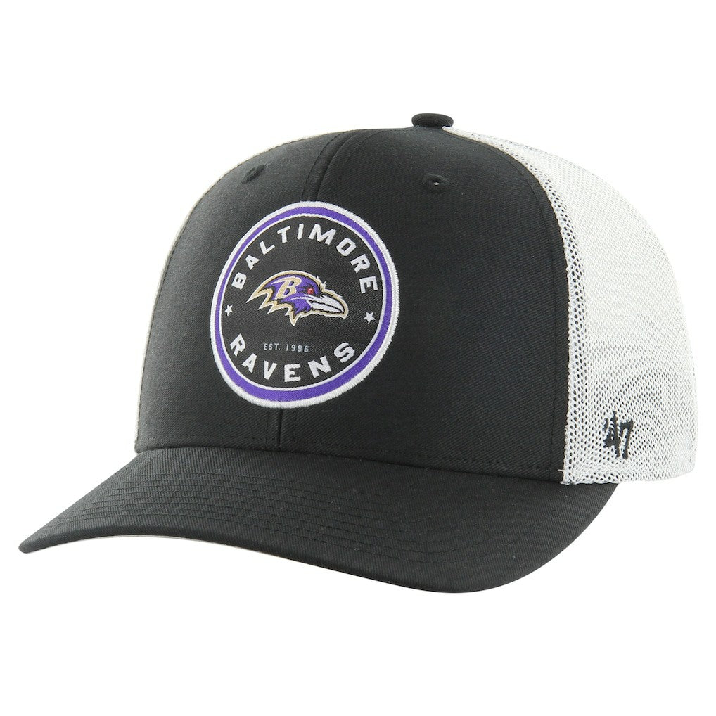 Baltimore Ravens '47 Disclose Trophy Stretch Fit Hat - Black - 47 brand