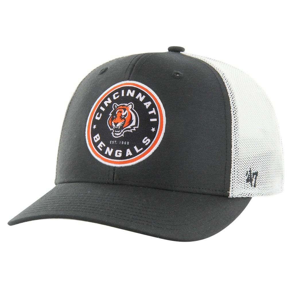 Cincinnati Bengals '47 Disclose Trophy Stretch Fit Hat - Black - 47 brand
